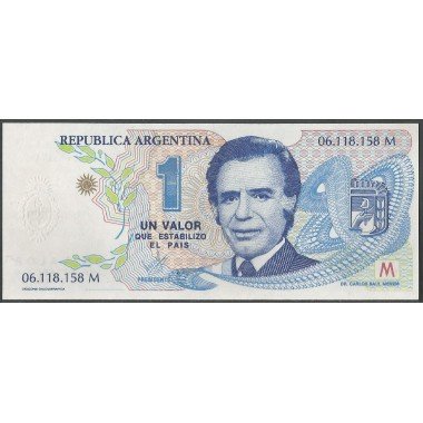 Argentina - Menem, 1 Valor 1989-1995