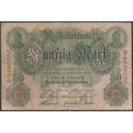 Alemania 50 Mark 21 Abr 1910 P41