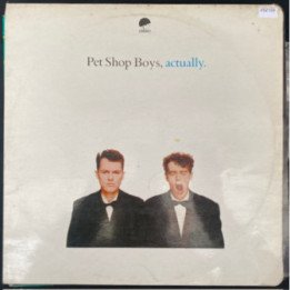 Pet shop boys Actually - Colombia 1987
