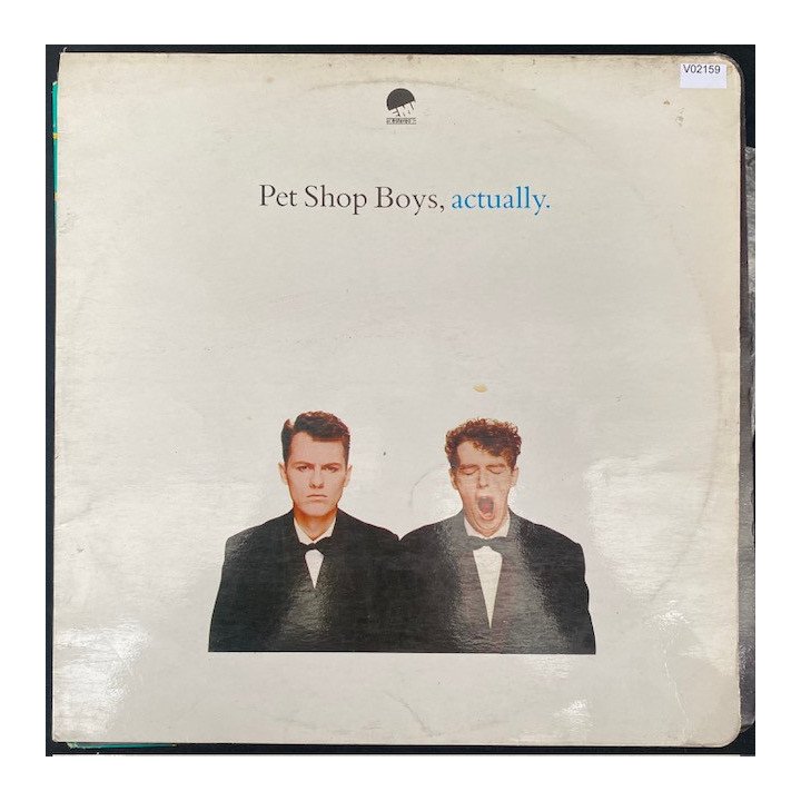 Pet shop boys Actually - Colombia 1987
