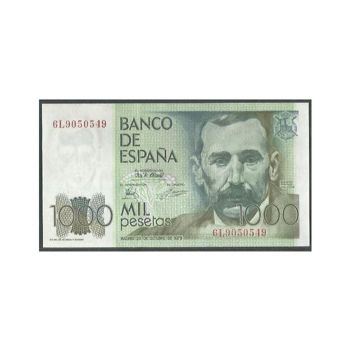 España 1.000 Pesetas 23 Oct 1979 P158