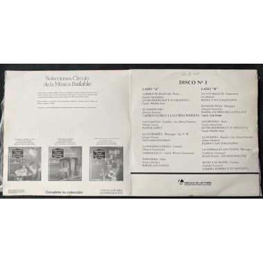 Selecciones Circulo de la musica Bailable (3 Vinilos)- Colombia