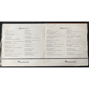 Selecciones Circulo de la musica Bailable (3 Vinilos)- Colombia