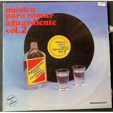 Musica para tomar aguardiente, Volumen 2  (3 Vinilos)- Colombia