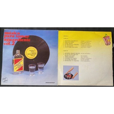 Musica para tomar aguardiente, Volumen 2  (3 Vinilos)- Colombia