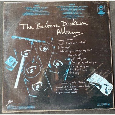 Barbara Dickson, The album - Colombia