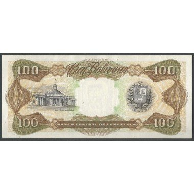 Venezuela, 100 Bolivares 13 Oct 1998 H 8 Dig P66g