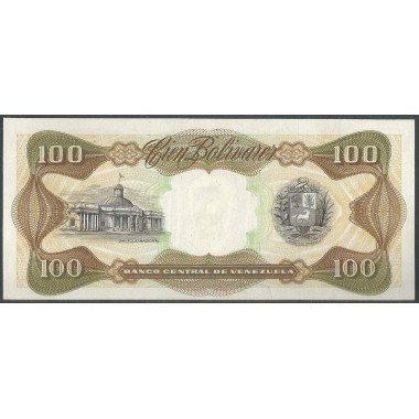 Venezuela, 100 Bolivares 13 Oct 1998 K 8 Dig P66g