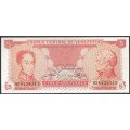 Venezuela, 5 Bolivares 21 Sep 1989 H 8 Dig P70b