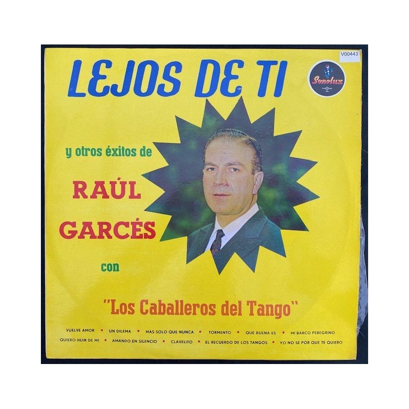 Raul Garces, Lejos de ti y otros exitos - Colombia