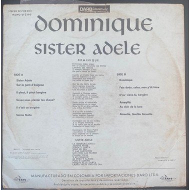Sister Adele, Dominique - Colombia