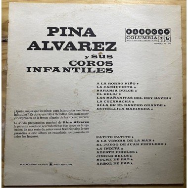 Pina Alvarez y sus coros infantiles - Colombia
