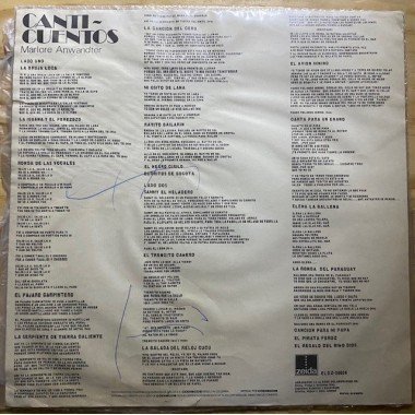 Canti cuentos, Vol 1 - Colombia 1978