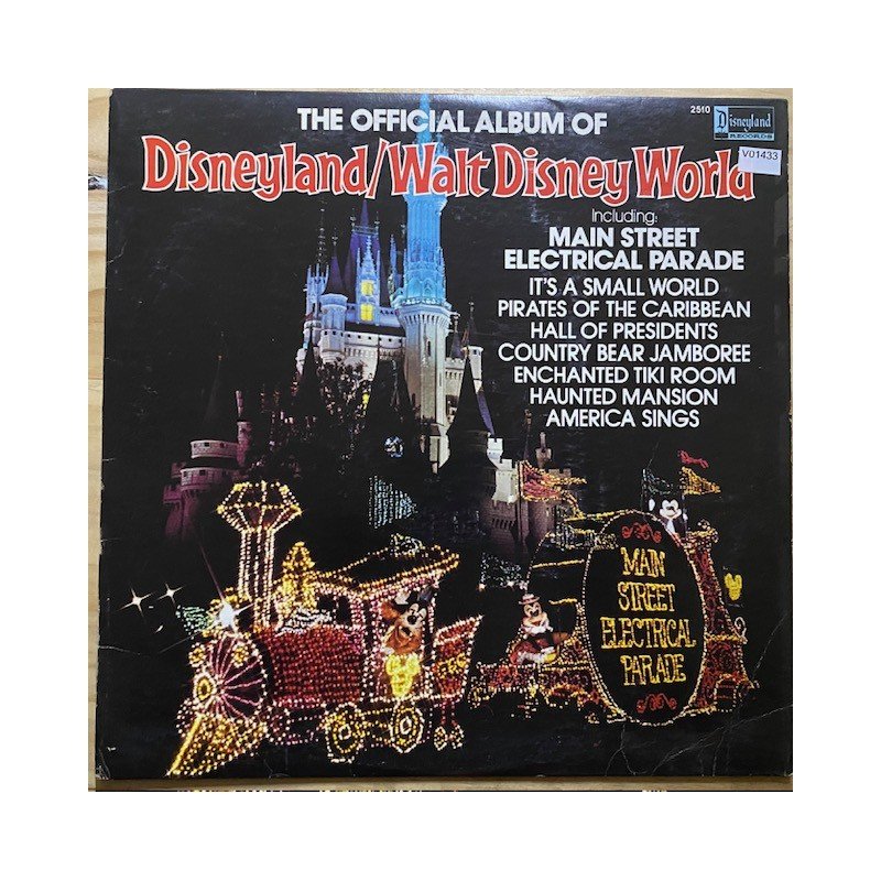 The official album of Dysneyland / Walt Disney World - Usa 1980