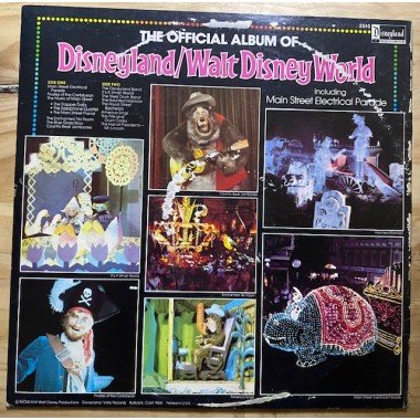 The official album of Dysneyland / Walt Disney World - Usa 1980