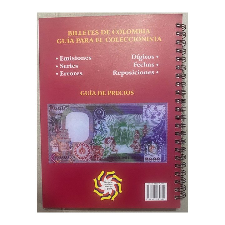 Catalogo de Billetes Banco de la Republica 1923-2007 - Bernardo Gonzalez White reverso