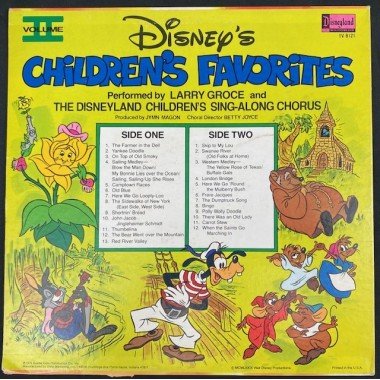 Disney's Children favotities Vol II - Usa 1979