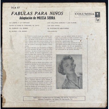 Milissa Sierra, Fabulas para niños - Colombia