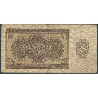 Alemania Democratica, 20 Mark 1948 P13b