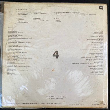 Estrellas Areito, Volumev IV - Venezuela 1980