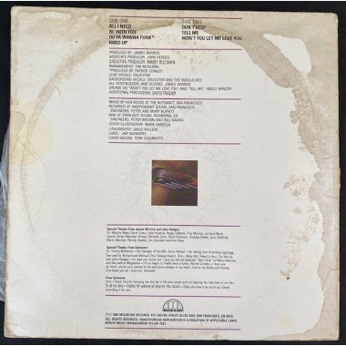 Sylvester, All I need - USA 1982