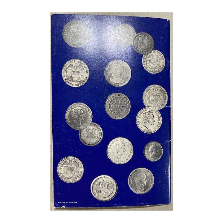 Catalogo 50 Centavos Siglo XX 1901-1978 - Jorge Emilio Restrepo reverso