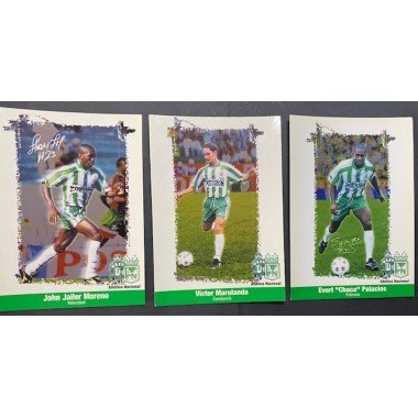 Atletico Nacional, Juego de postales oficiales 17 Unidades