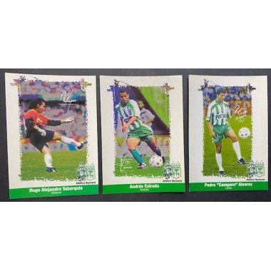Atletico Nacional, Juego de postales oficiales 17 Unidades