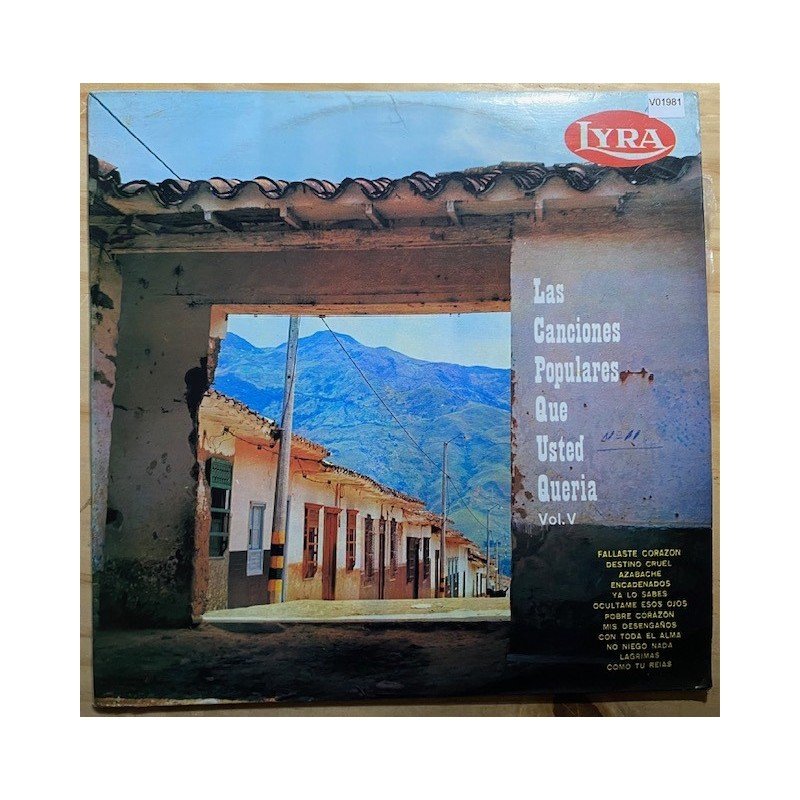 Las canciones populares que usted queria Vol V - Colombia 1974