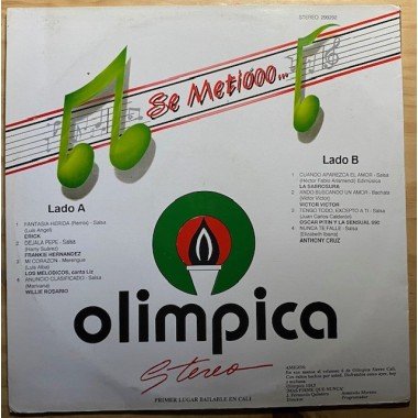 Olimpica Stereo, Se metioo... - Colombia 1991