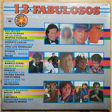 13 Fabulosos, Vol 25 Bodas de plata - Colombia 1984