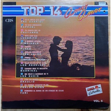 Top 14, Volumen 5 - Colombia 1989