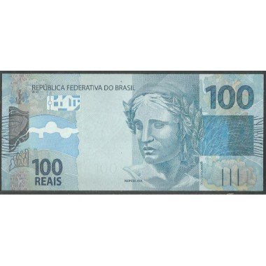 Brasil, 100 Reales 2010 N P257g