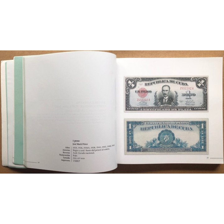 Cuba - Emisiones de Monedas y Billetes 1915 - 2014 reverso