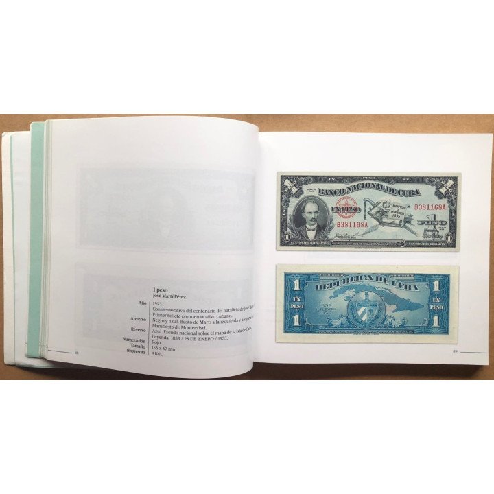 Cuba - Emisiones de Monedas y Billetes 1915 - 2014 reverso