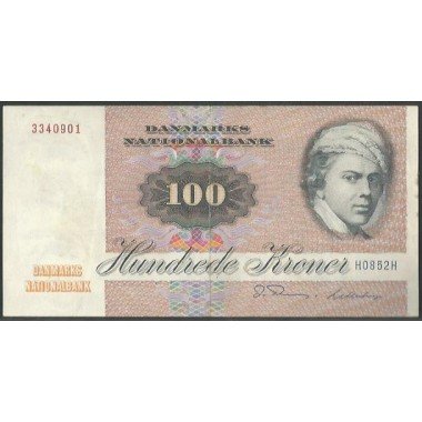 Dinamarca, 100 Kroner 1985 HO P51n