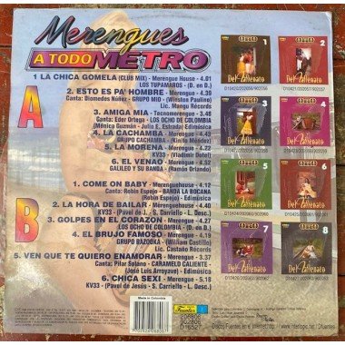 Merengues a todo metro - Colombia 1996