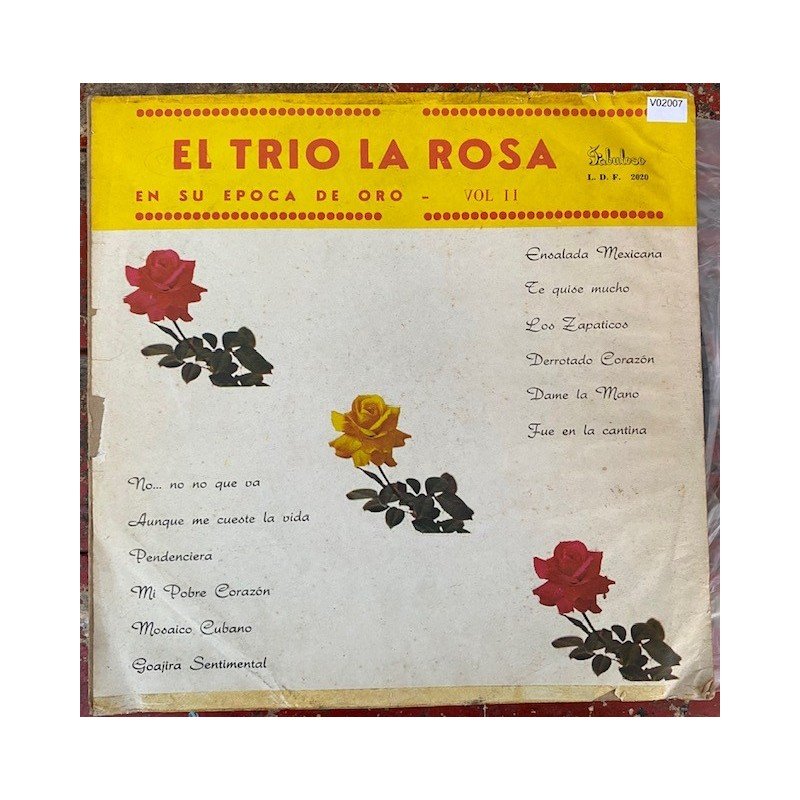 El Trio de la Rosa, en su epoca de oro vol II - Colombia