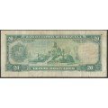 Venezuela, 20 Bolivares 5 Mar 1968 M 7 Dig P46b