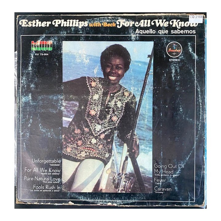 Esther Phillips with Beck For all we know - Colombia 1975