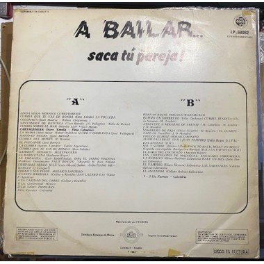 A bailar saca tu pareja - Ecuador 1983