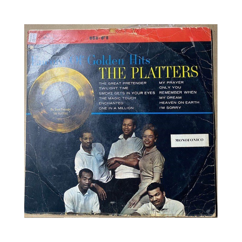 The Platters, Encore of golden hits - Colombia