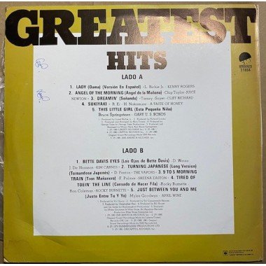 Greatest hits - Colombia 1981