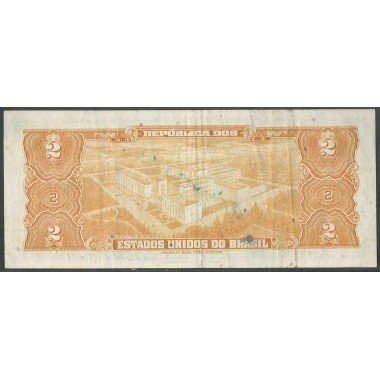 Brasil, 2 Cruzeiros ND1944 P133a