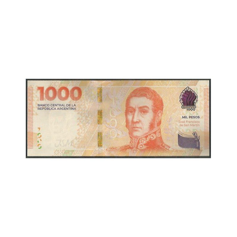 Argentina, 1.000 Pesos ND2023 Serie J P367