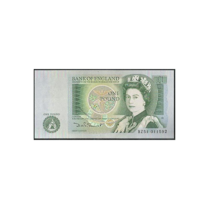 Inglaterra, 1 Pound ND1981-4 P377b