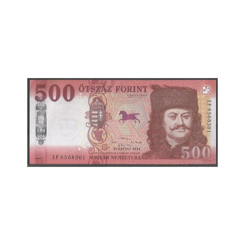 Hungria, 500 Forint 2022 P202b