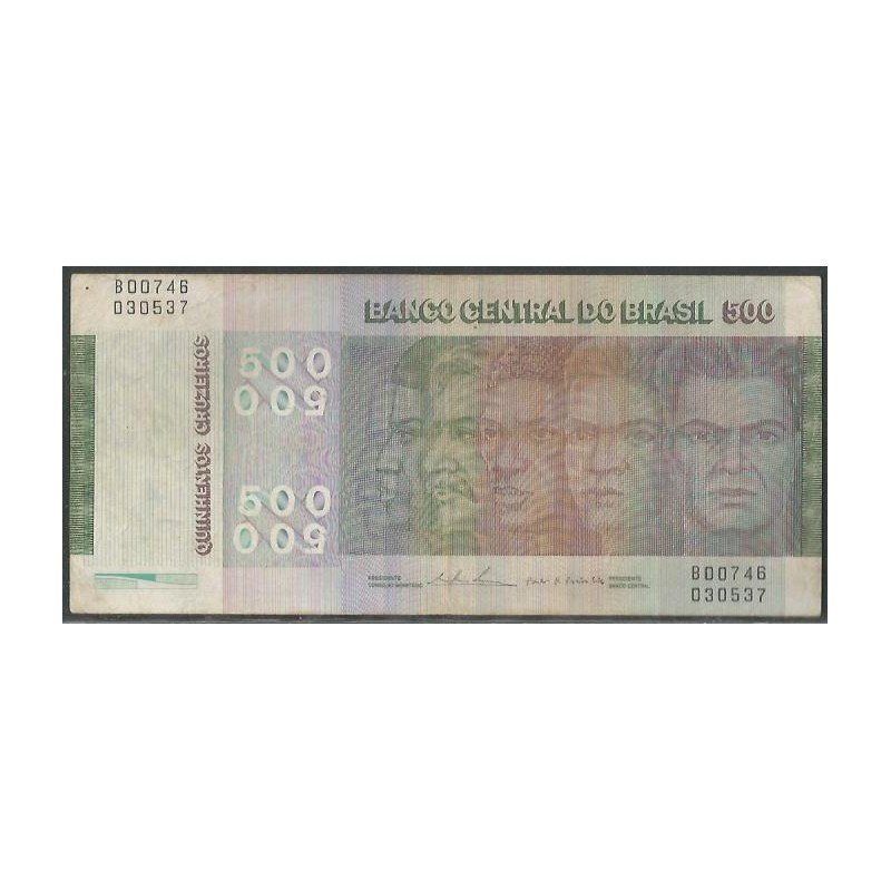 Brasil, 500 Cruzeiros 1972 (79-80) P196Aa