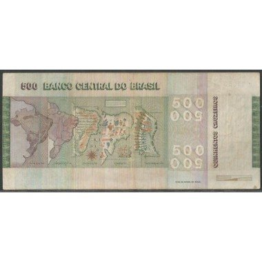 Brasil, 500 Cruzeiros 1972 (79-80) P196Aa