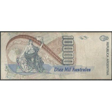 Argentina, 10.000 Australes ND1989-91 Serie A P334a